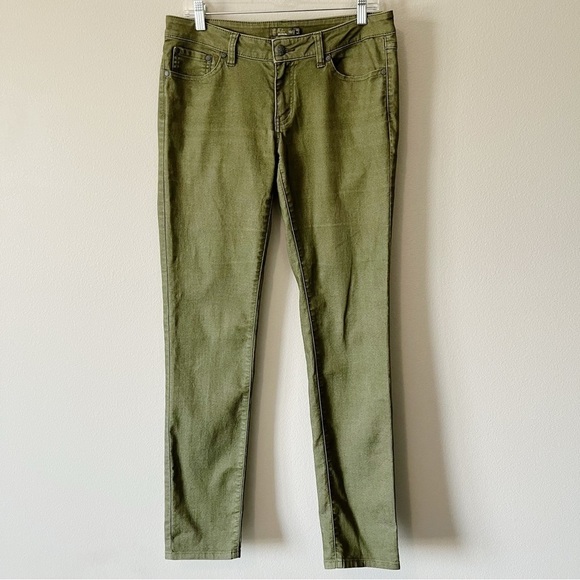 PrAna Women’s Kara Straight Leg Denim Jeans Cargo Green Size 10/30 - Picture 3 of 11